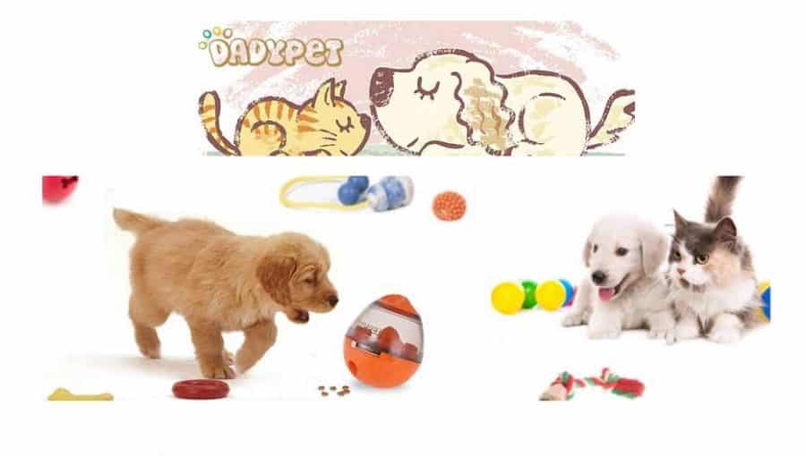 10,59€ la balle-distributeur de croquettes chien ou chat DADYPET