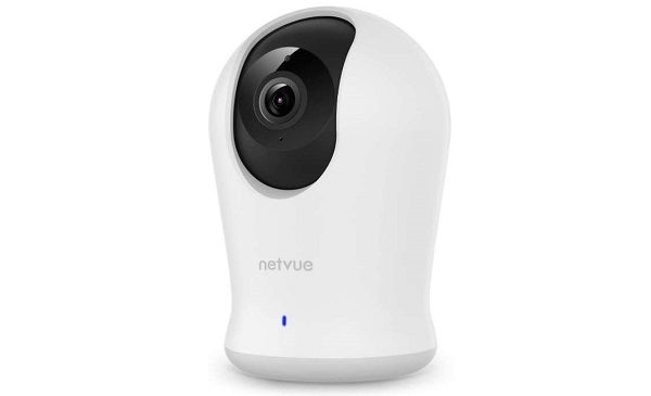 caméra de surveillance sans fil wi fi super hd 2k 3mp netvue orb pro