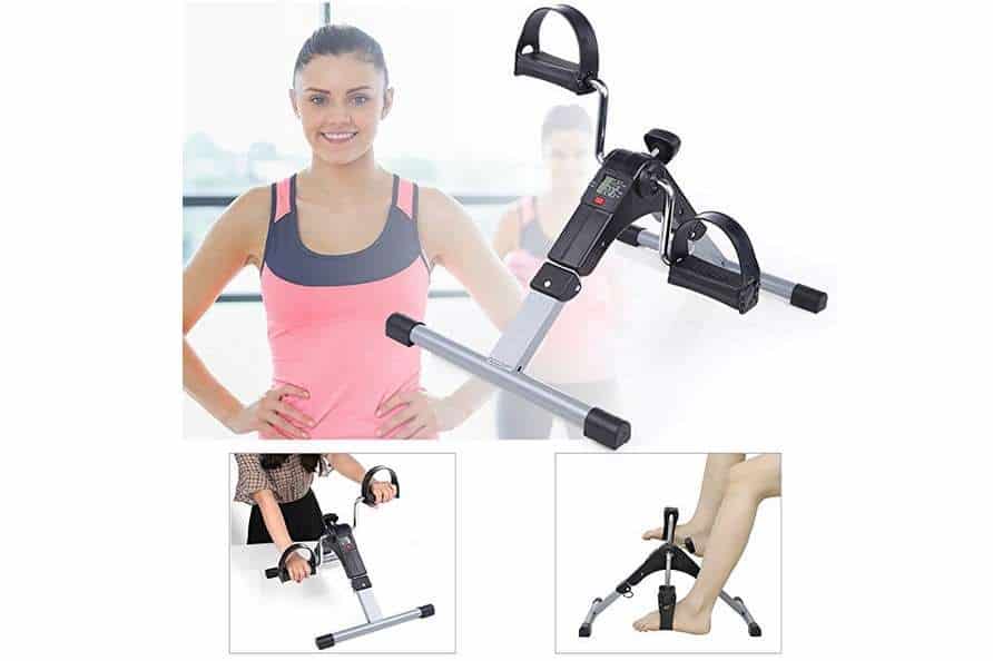 Seulement 23,99€ le mini vélo appartement pliable AGM (jambes ou bras) avec écran LCD