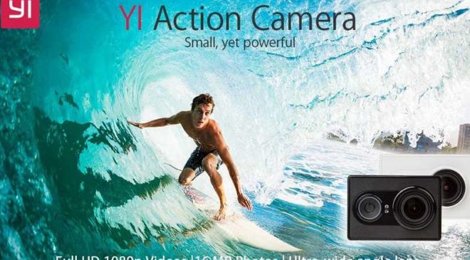 pas chere caméra sport YI 1080p Full HD Wifi