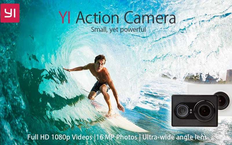 pas chere caméra sport YI 1080p Full HD Wifi