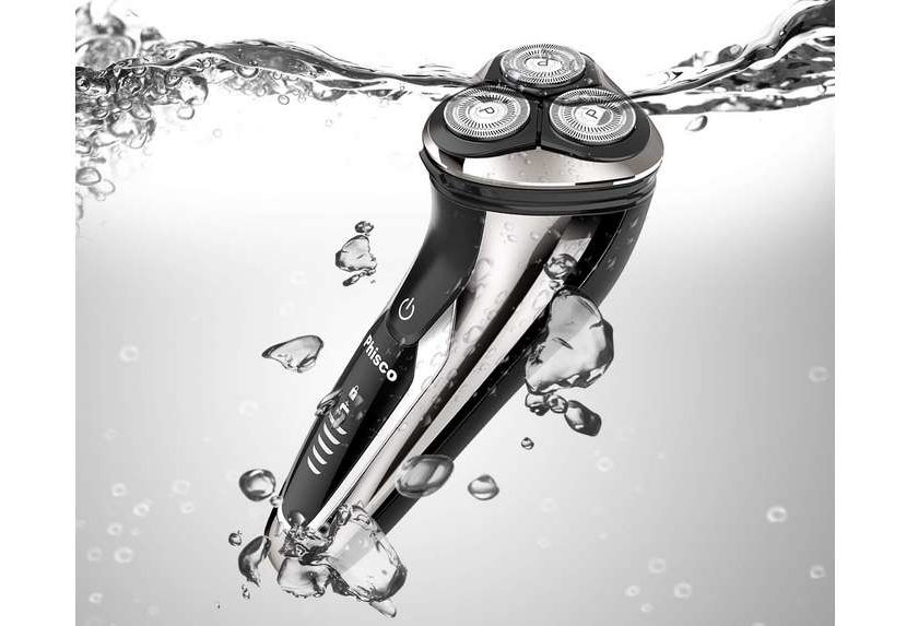rasoir rechargeable Wet & Dry 3 têtes Phisco