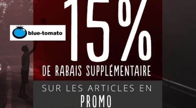 remise supplémentaire sur les promotions Blue Tomato