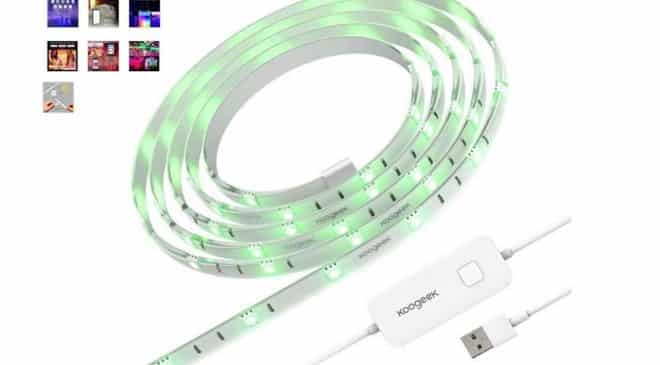 ruban LED WIFI 16 millions de couleurs Koogeek 2m