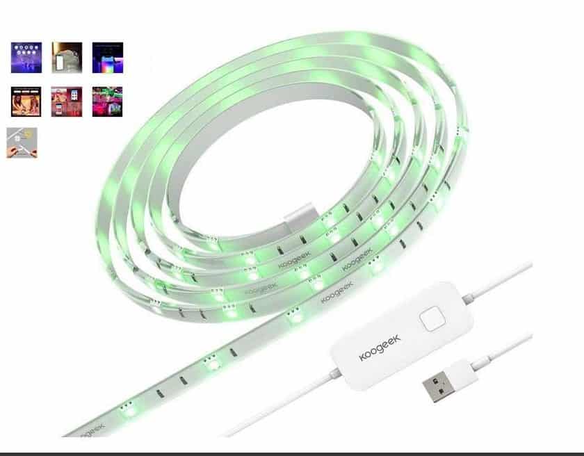 ruban LED WIFI 16 millions de couleurs Koogeek 2m