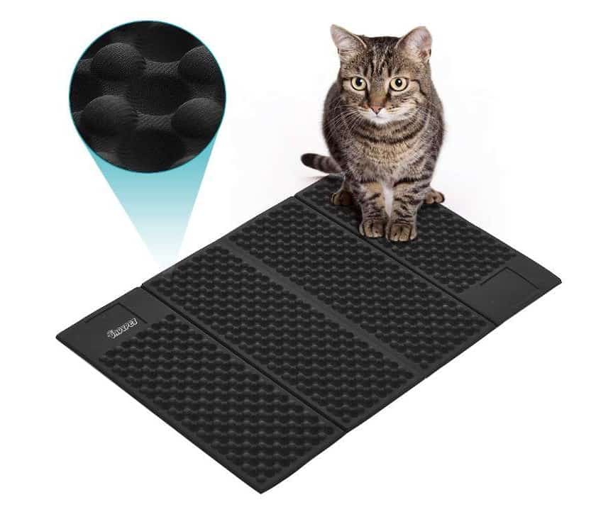tapis de litière grande taille pliable DADYPET