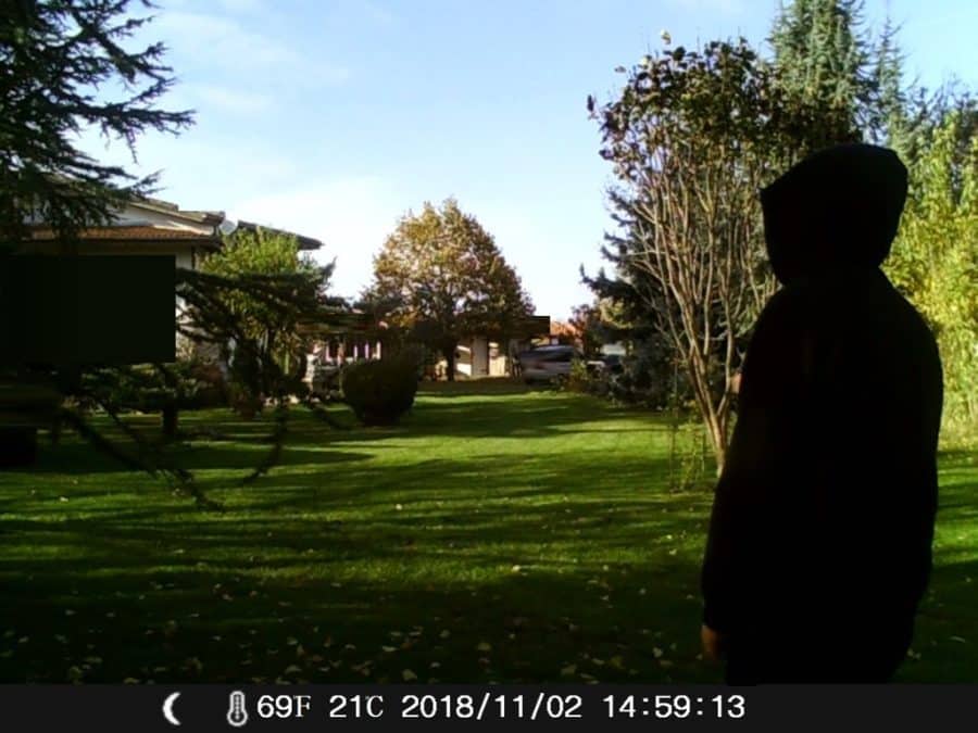 test camera chasse H45 1