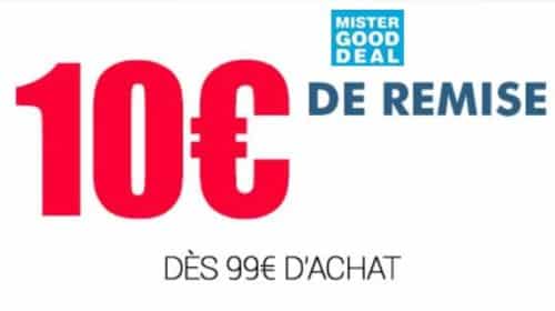 10€ de remise sur MisterGoodDeal