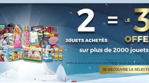 2 jouets achetés sur Cdiscount