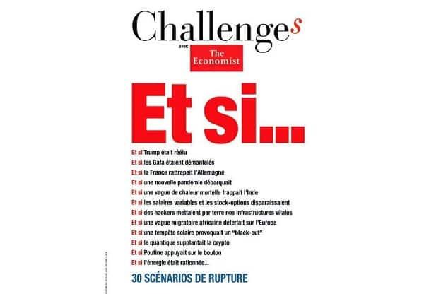 Abonnement magazine Challenge pas cher : 41,65€ les 44N°+ version numérique (valeur plus de 180€)