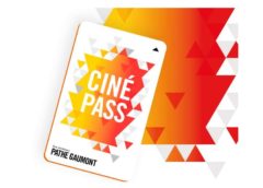 Carte CinéPass Pathé Gaumont moins chère : 1 an = 215€ (adulte) ou 6 mois = 109€ (adulte – de 26 ans)