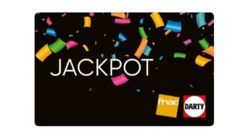 Ecarte Cadeau Noël Jackpot FNAC DARTY