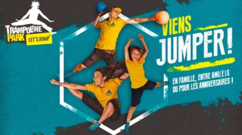 Entrée Trampoline Park en France moins chère