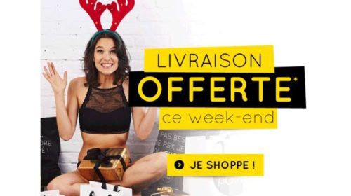 Livraison gratuite sur Pomm’Poire lingerie et Le Bourget