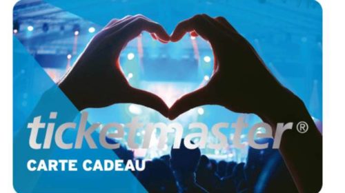 Livraison gratuite sur les cartes cadeaux Ticketmaster