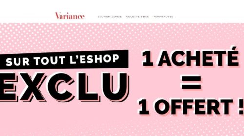 Variance Lingerie 1 article gratuit