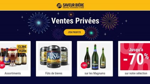 Vente Privée Saveur Bière