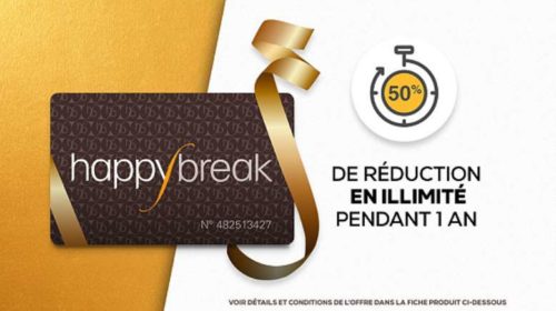 Vente privée carte Happybreak