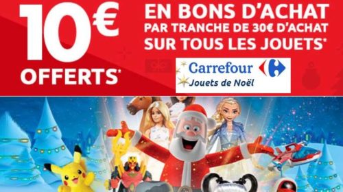 soldes jouets de noel carrefour