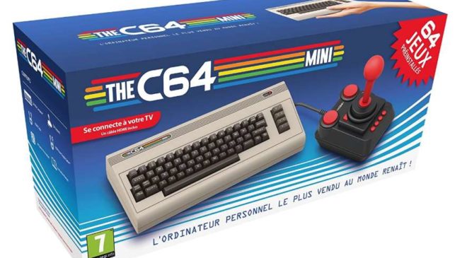 console The C64 Mini (64 jeux + joystick)