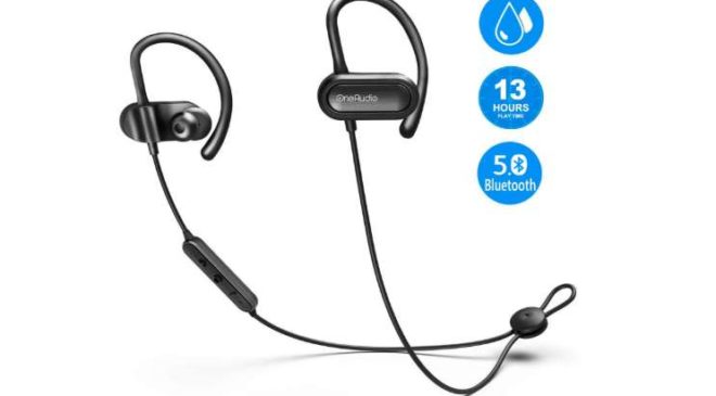 écouteurs sans fil Bluetooth 5.0 OneAudio avec micro