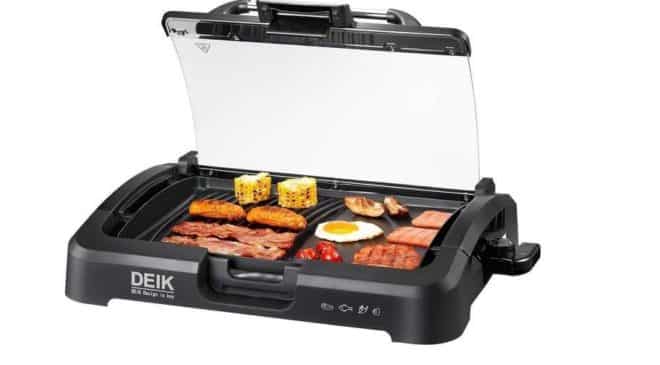 plancha – barbecue électrique XXL Deik 2200W