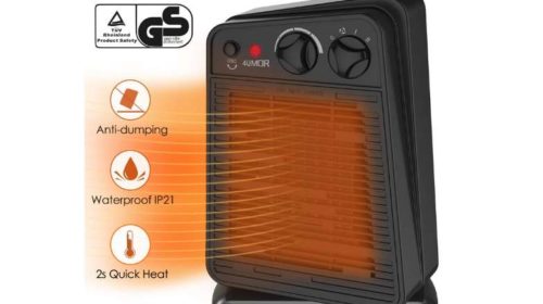 radiateur soufflant oscillant céramique avec thermostat 4UMOR