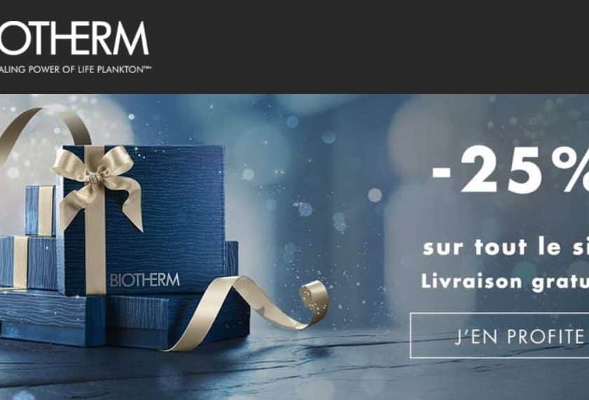 remise sur tout Biotherm livraison gratuite sans minimum