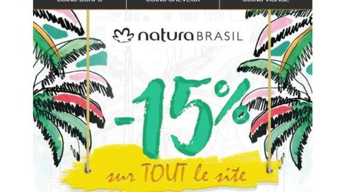 remise sur tout le site Natura Brasil