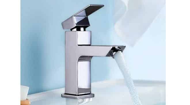 robinet mitigeur de salle de bain – évier Homelody chromé