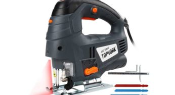 Moins de 28€ scie sauteuse 7 vitesses et guide laser TOPVORK port inclus