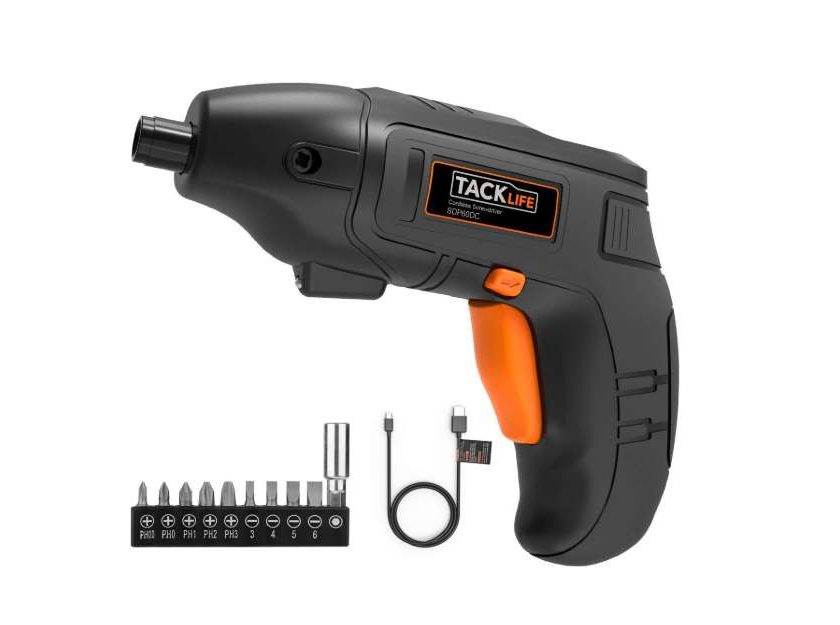 tournevis électrique Lithium 3,6V Tacklife SDP60DC