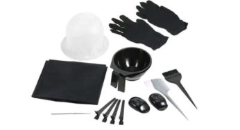 16,99€ les 2 kits spécial coloration Anself (tablier, bol, crochet, brosses, bols, gants…) ou 13,08€ l’unité