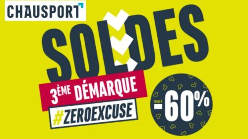 3ème démarque Chausport