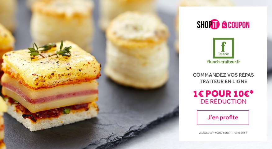 Bon D Achat Flunch Traiteur 1 Le Coupon De 10 Pour Une Commande De 50 En Ligne