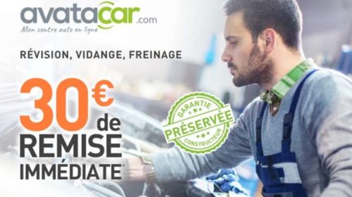 Bon de réduction Avatacar