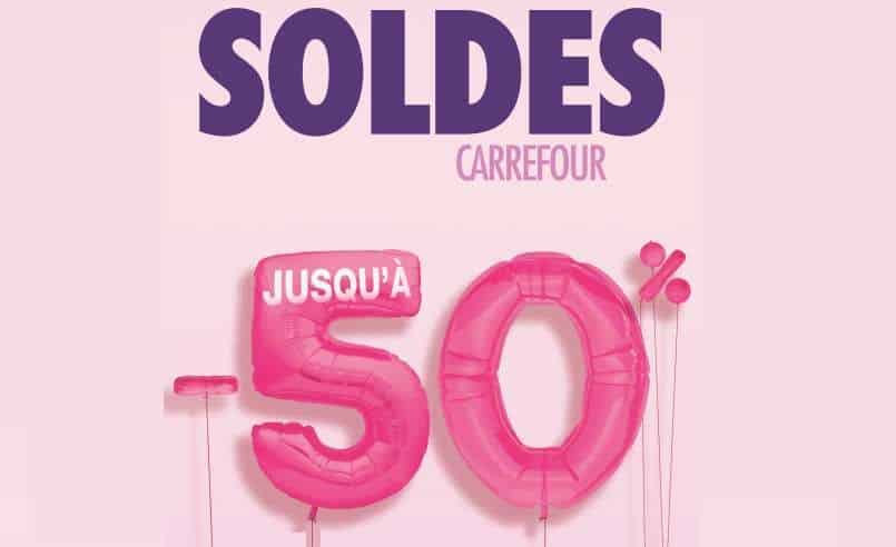 Catalogue des soldes Carrefour 2019 = 50% de remise sur des centaines articles (mode, maison, high-tech…)