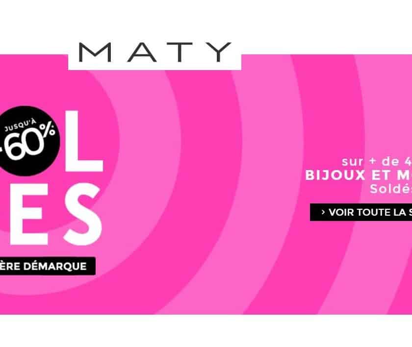Dernière démarque Maty