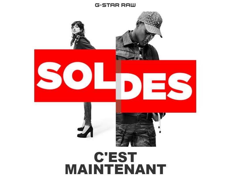 Soldes G-star en ligne