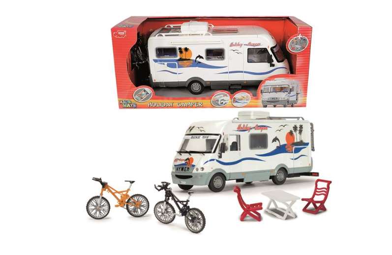 Soldes 9,27€ le camping-car Holiday Camper Dickie 44cm (au lieu de plus 30€)