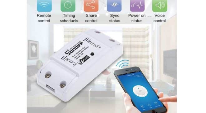 Switch WiFi Sonoff ITEAD 10A