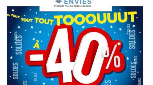 Tous les soldes sur Place Des Envies à -40%