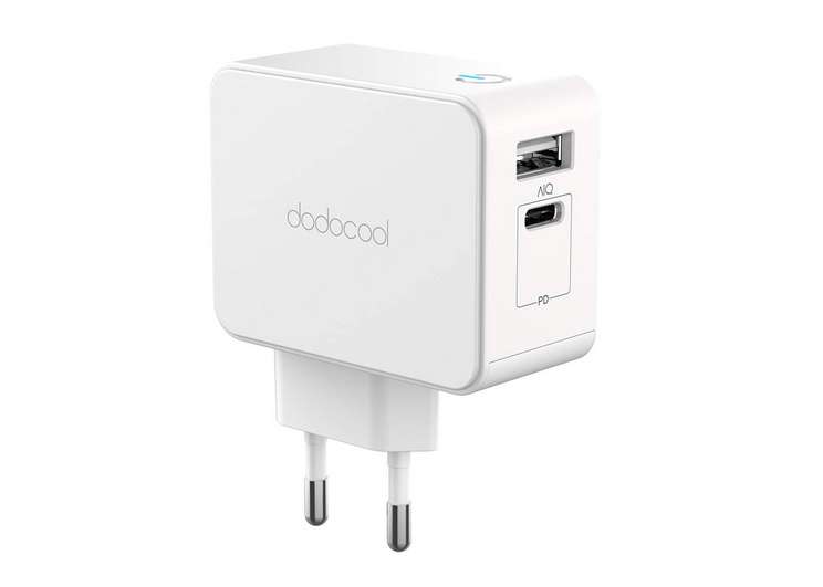 PROMO : chargeur secteur Dodocool 30W (USB C + USB) 13,99€ / 18W (USB C) 11,99€