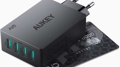 Chargeur Secteur Mural 4 Ports Usb Aukey Pa U36