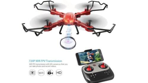 drone camera Wi-fi GoolRC T5W PRO 720P HD