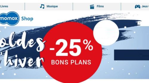 remise sur les articles bons plans de Momox Store