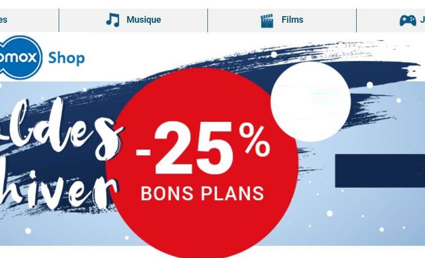 remise sur les articles bons plans de Momox Store