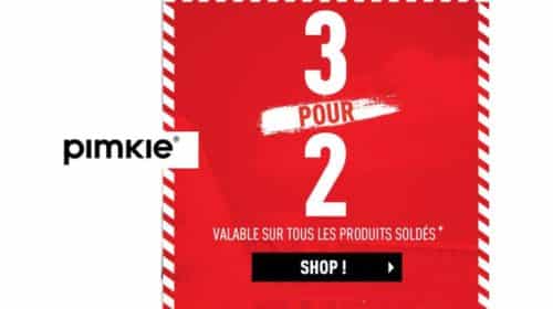 troisième article des Soldes Pimkie gratuit