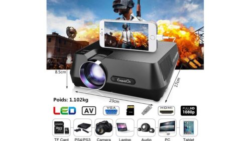 vidéoprojecteur portable Full HD ExquizOn