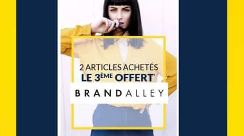 2 Articles En Soldes Achetés Sur Brandalley = Le Troisième Offert